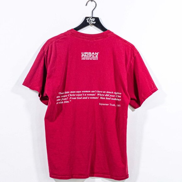 Black Woman Definition T-Shirt Urban Profile Sojourner Truth Large Y2K - Picture 2 of 11